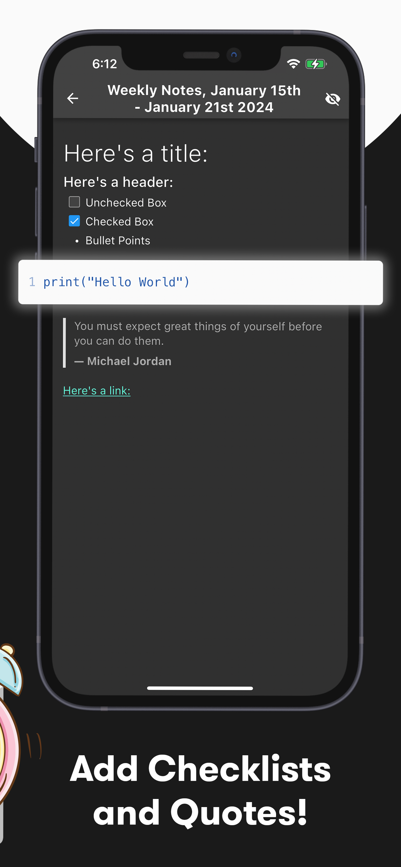 Productivity Page Screenshot 4